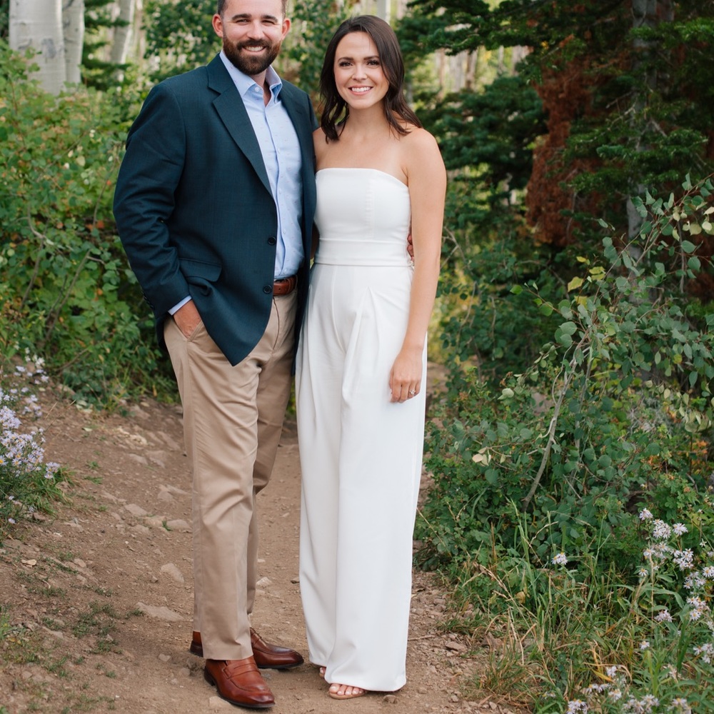 White Jumpsuit, Bridal Jumpsuit, Wedding Jumpsuit